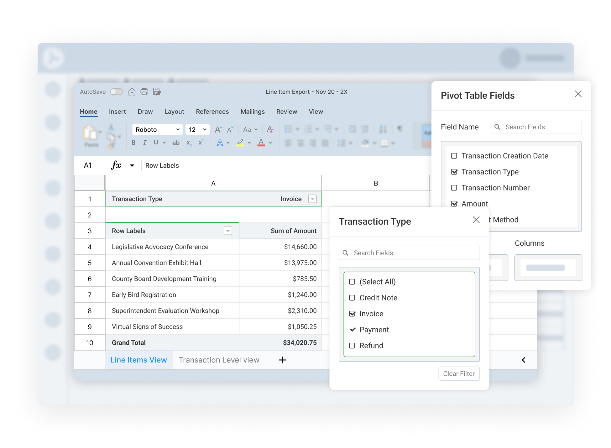 Analyze, Summarize, and Store with Excel Tools