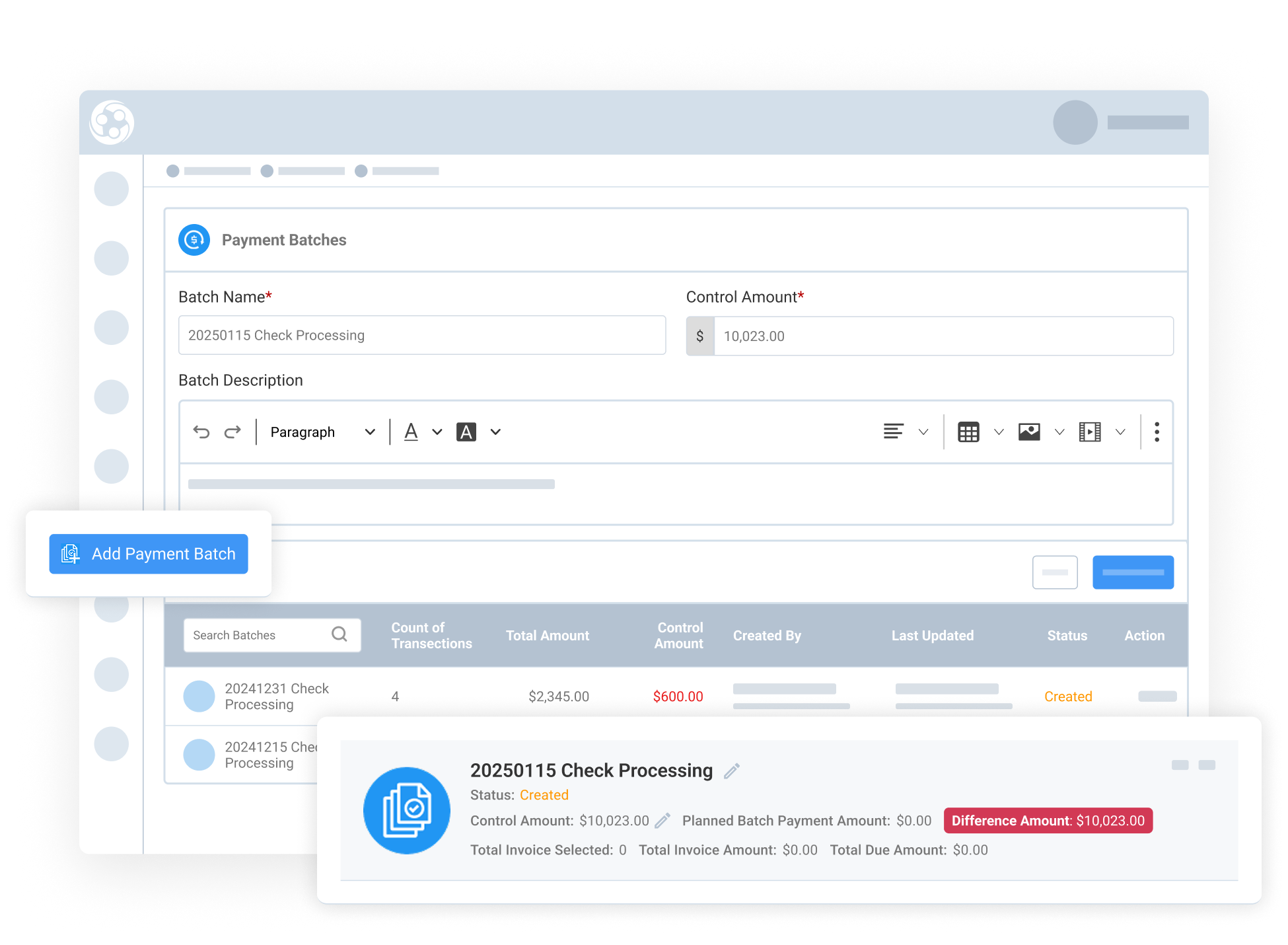 Apply One Payment Across Multiple Invoices