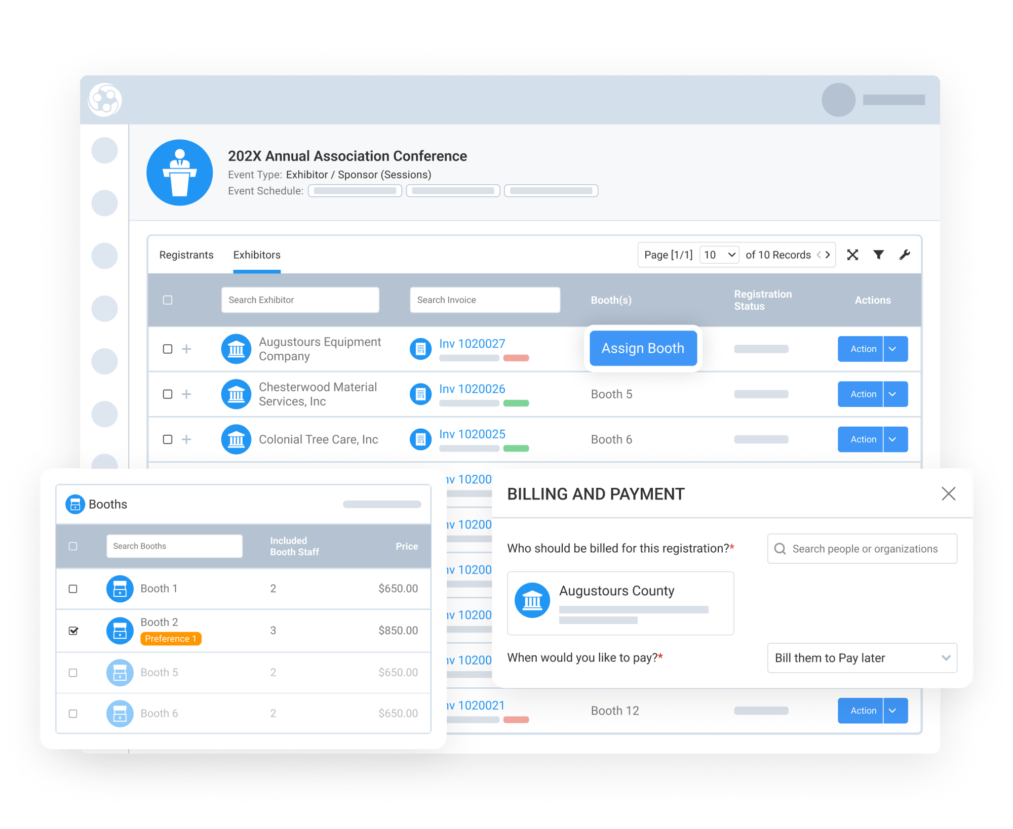 Assign Booths, Finalize Billing, and Notify the Right People (3)