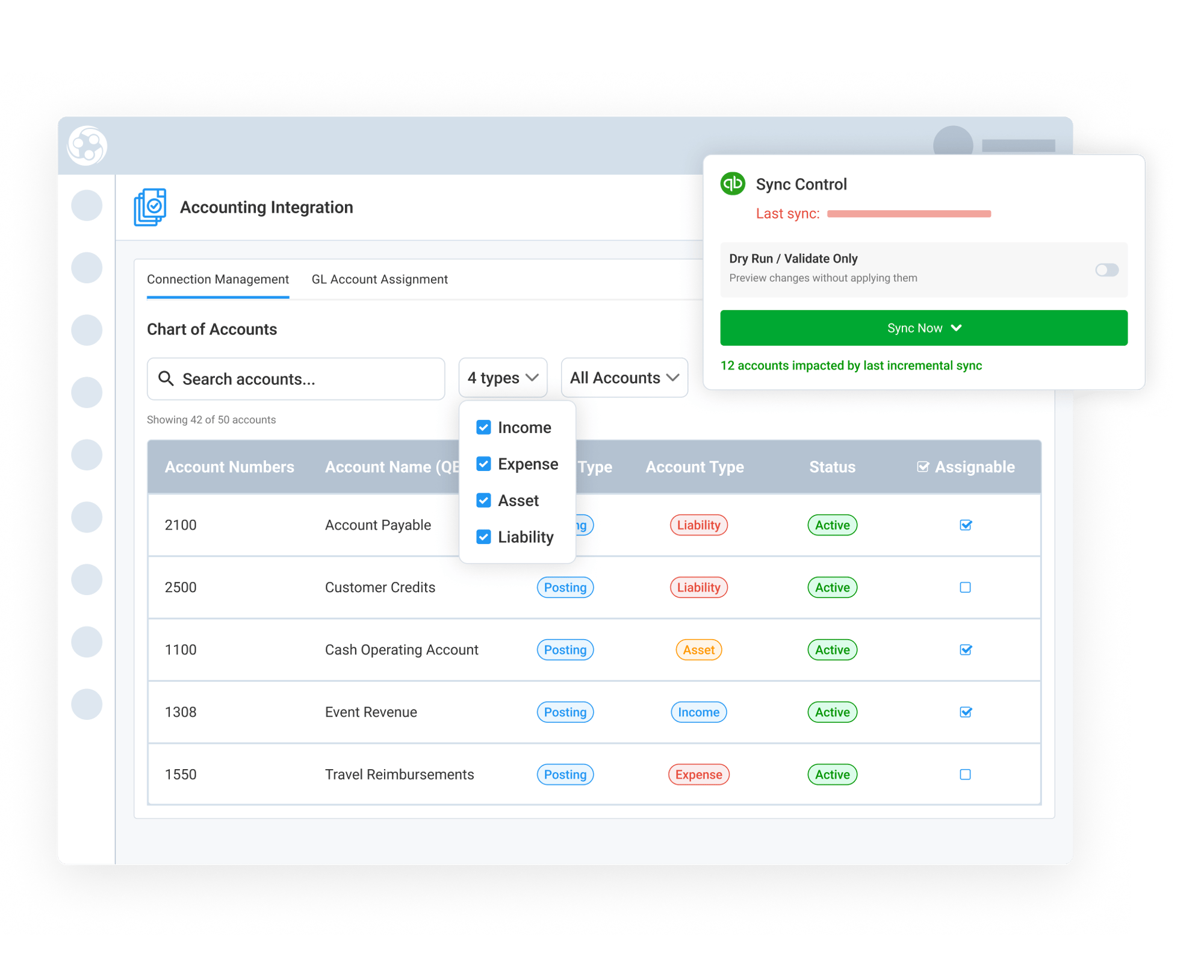 Assign GL Accounts to Revenue Activity Across Engagifii-1