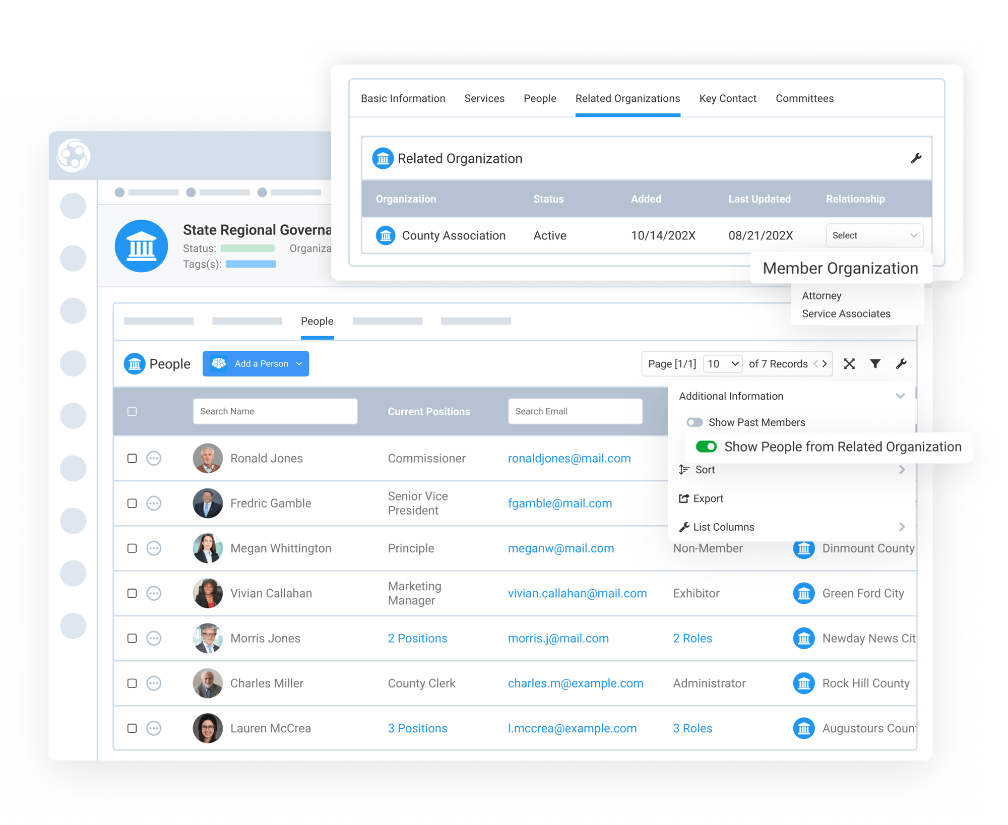 Bring Related Organization People Into One View-1