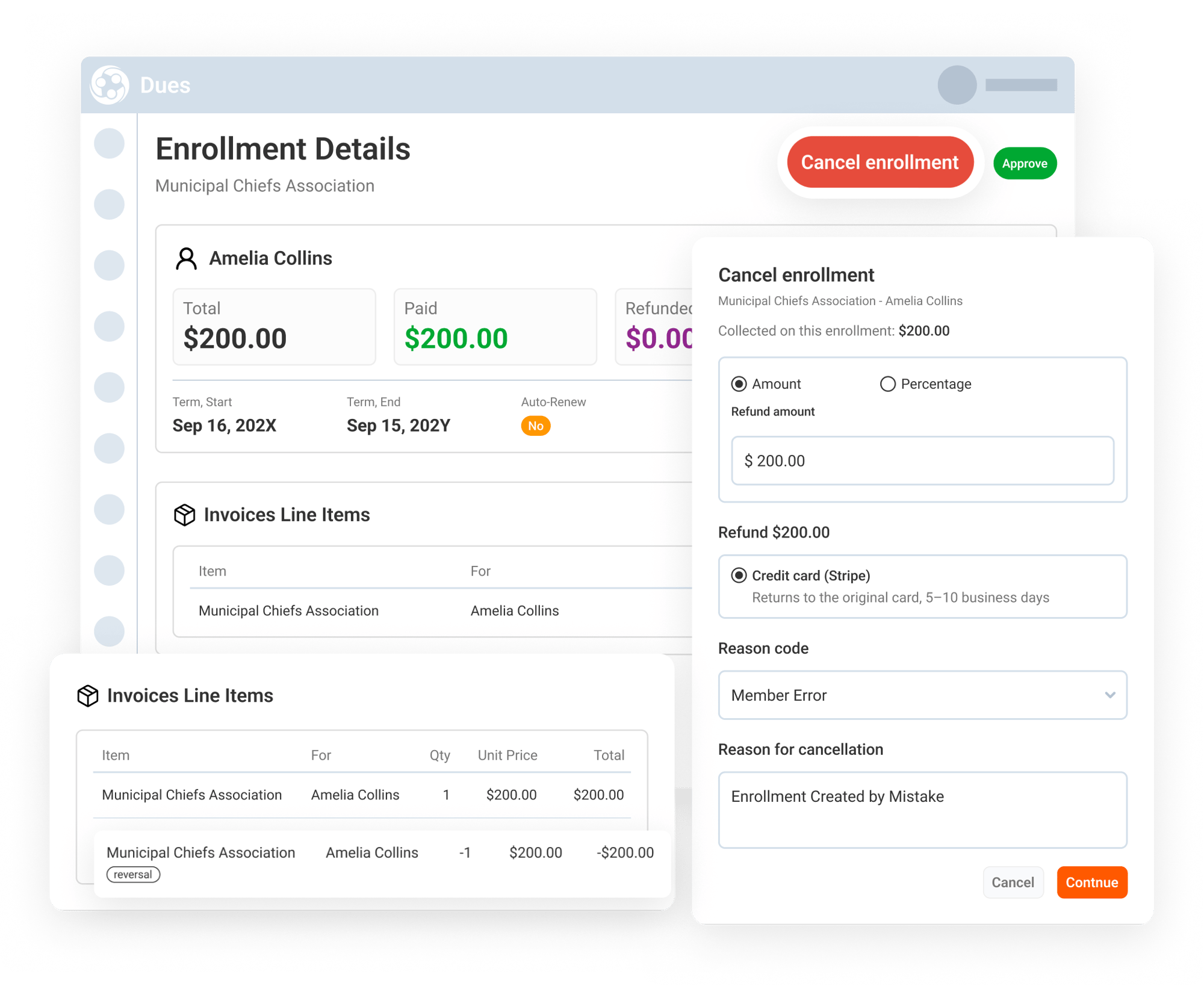 Cancel and Refund in One Step