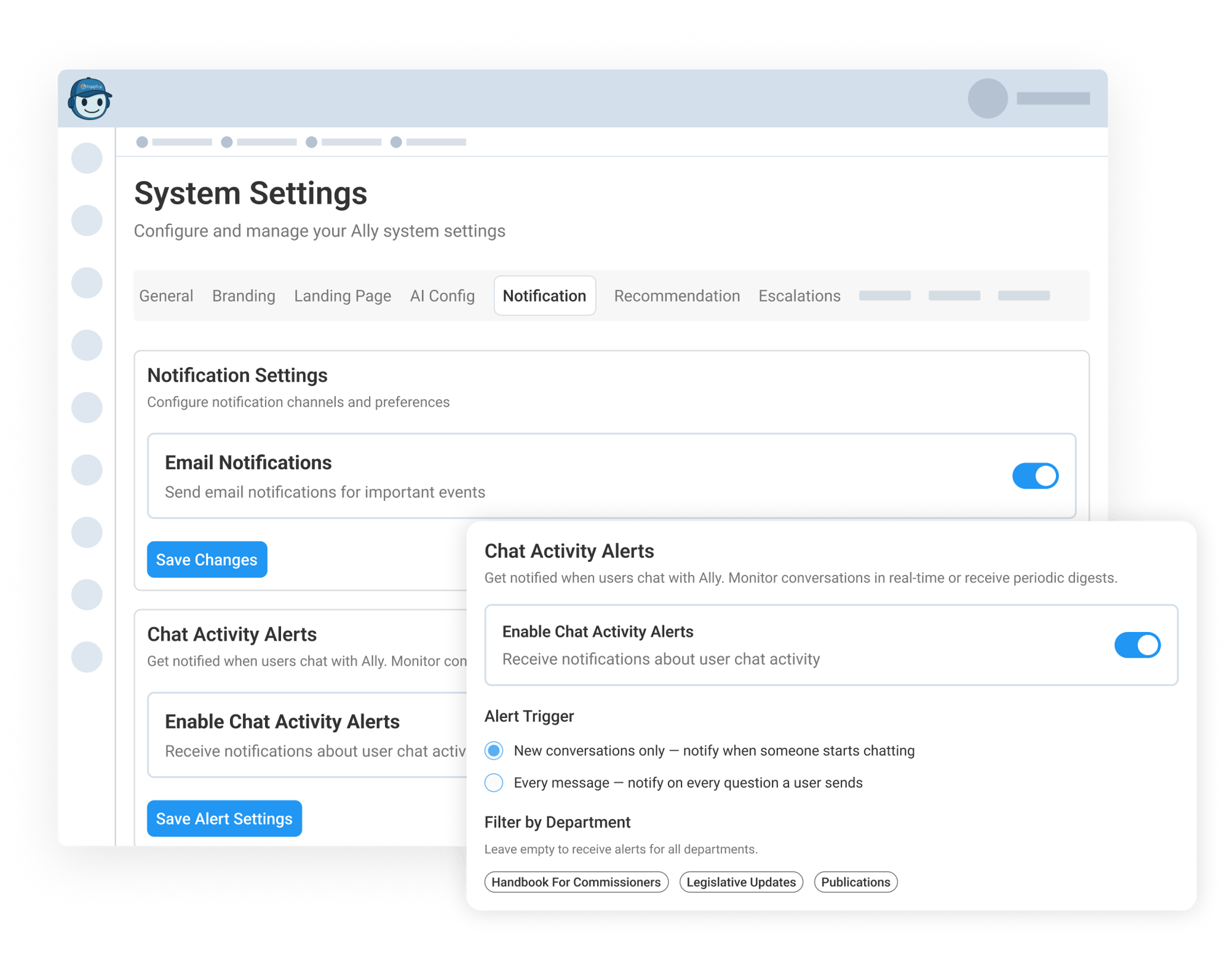 Configure Notification and Chat Activity Settings-1