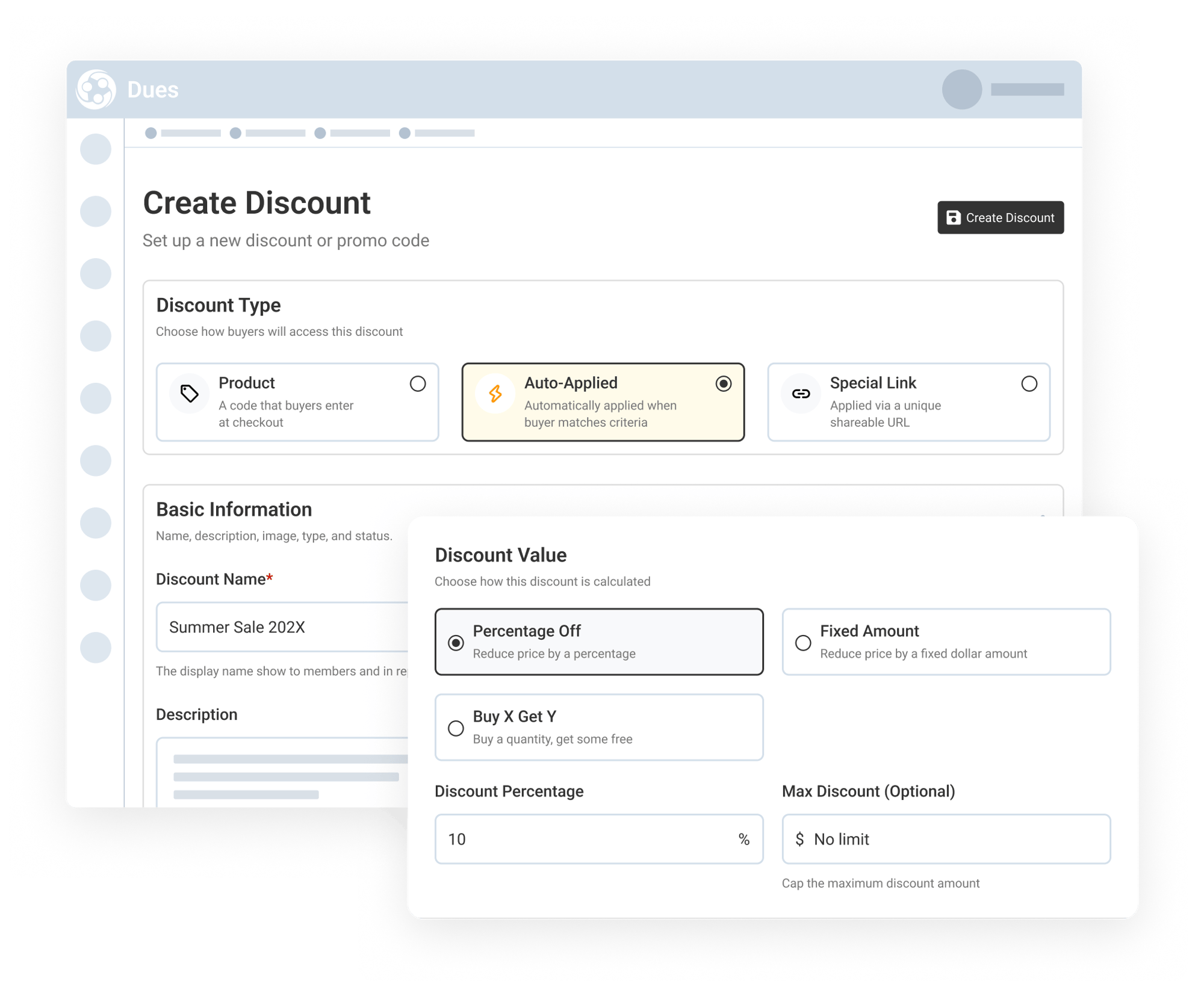 Create Discounts That Match the Promotion