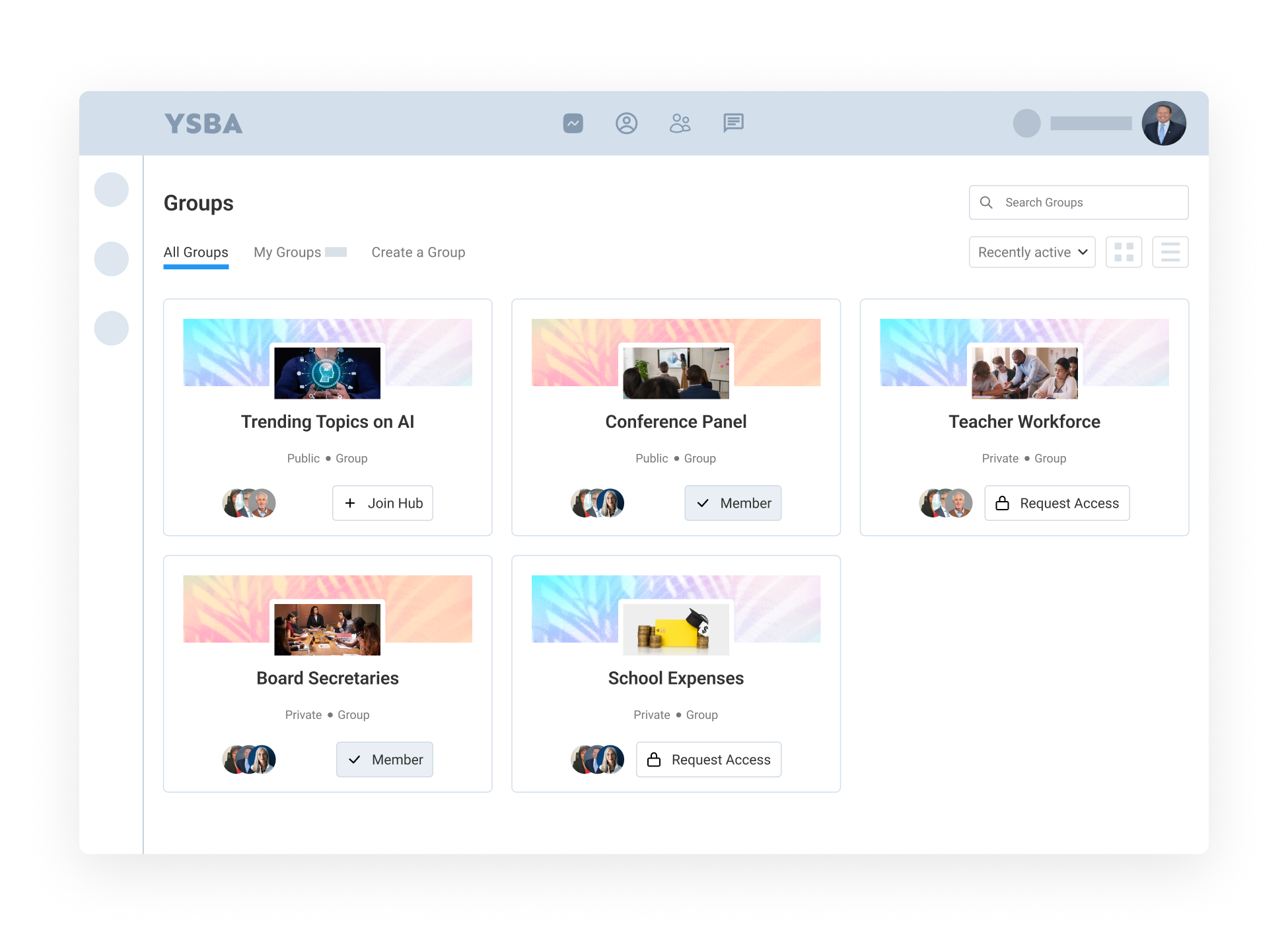 Customizable Group Visibility and Access