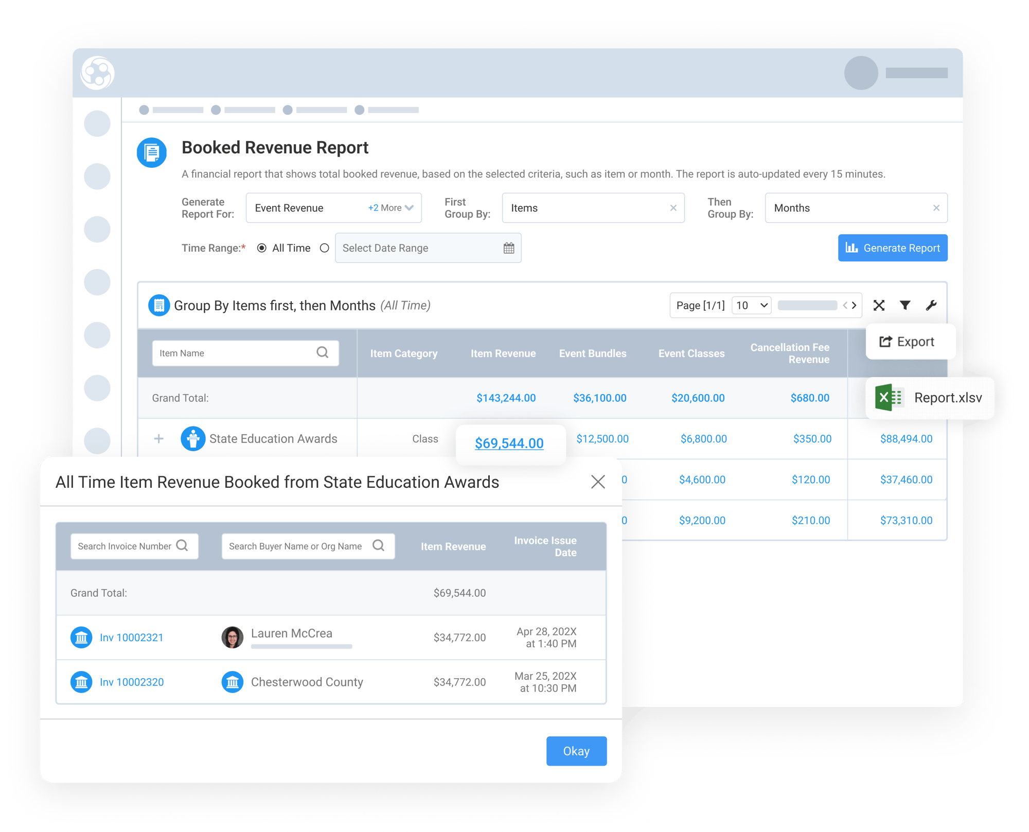 Drill Down into Revenue Details and Download Reports Easily-2
