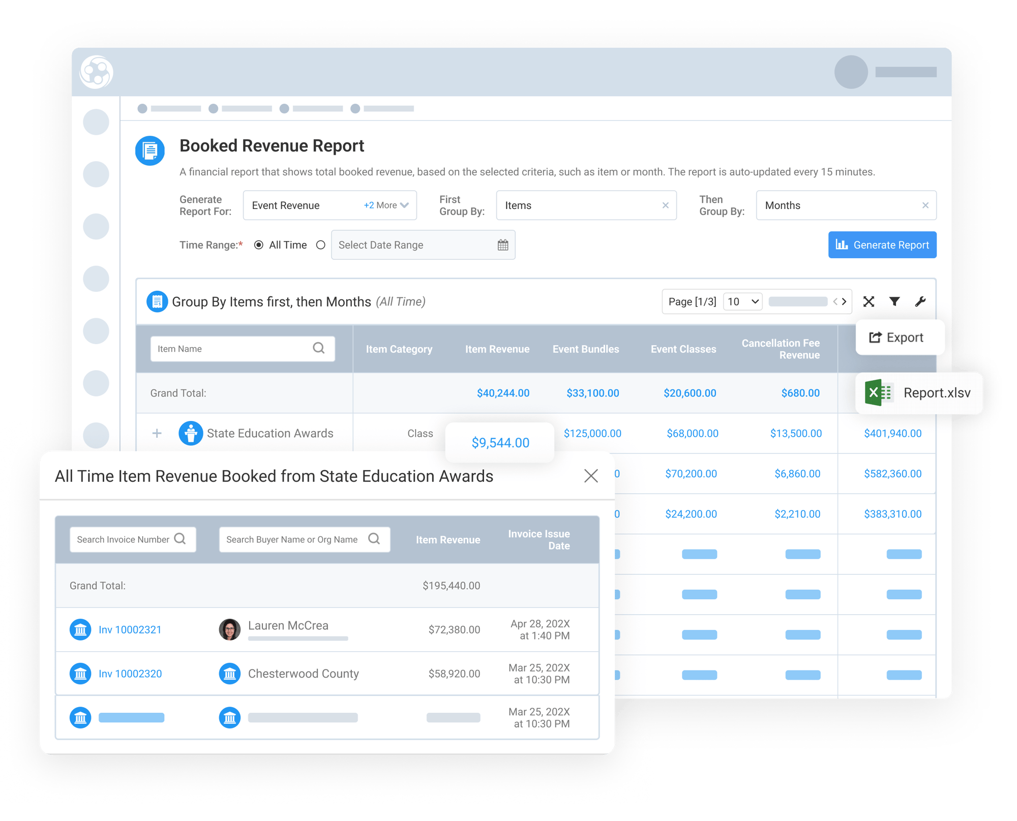 Drill Down into Revenue Details and Download Reports Easily-4