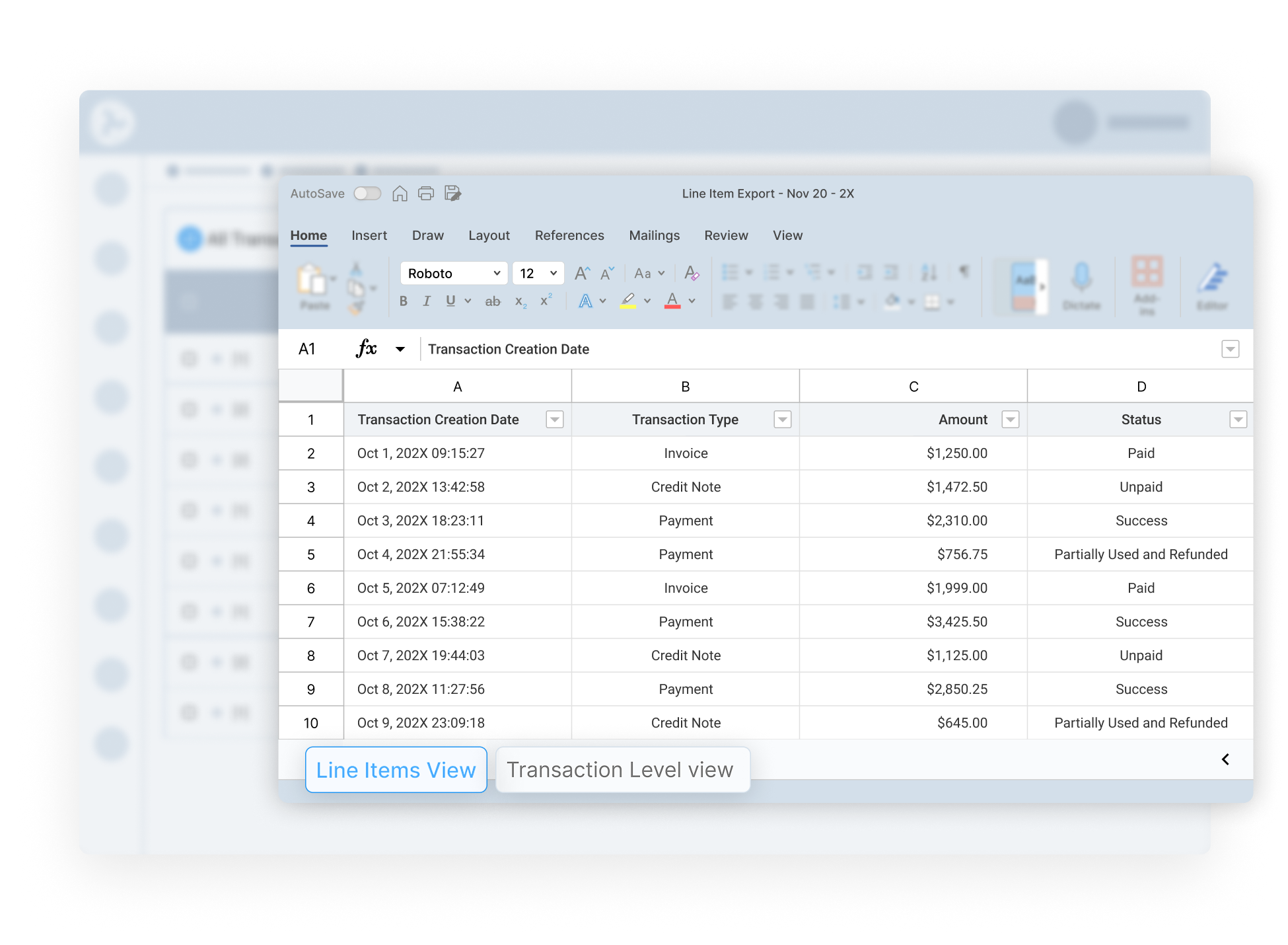 Instant Excel Downloads with Two View Tabs (2)