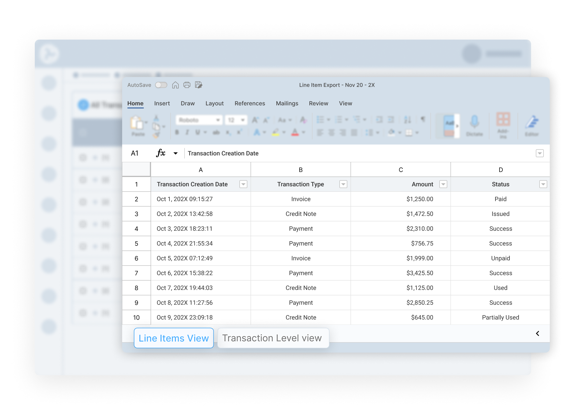 Instant Excel Downloads with Two View Tabs-1