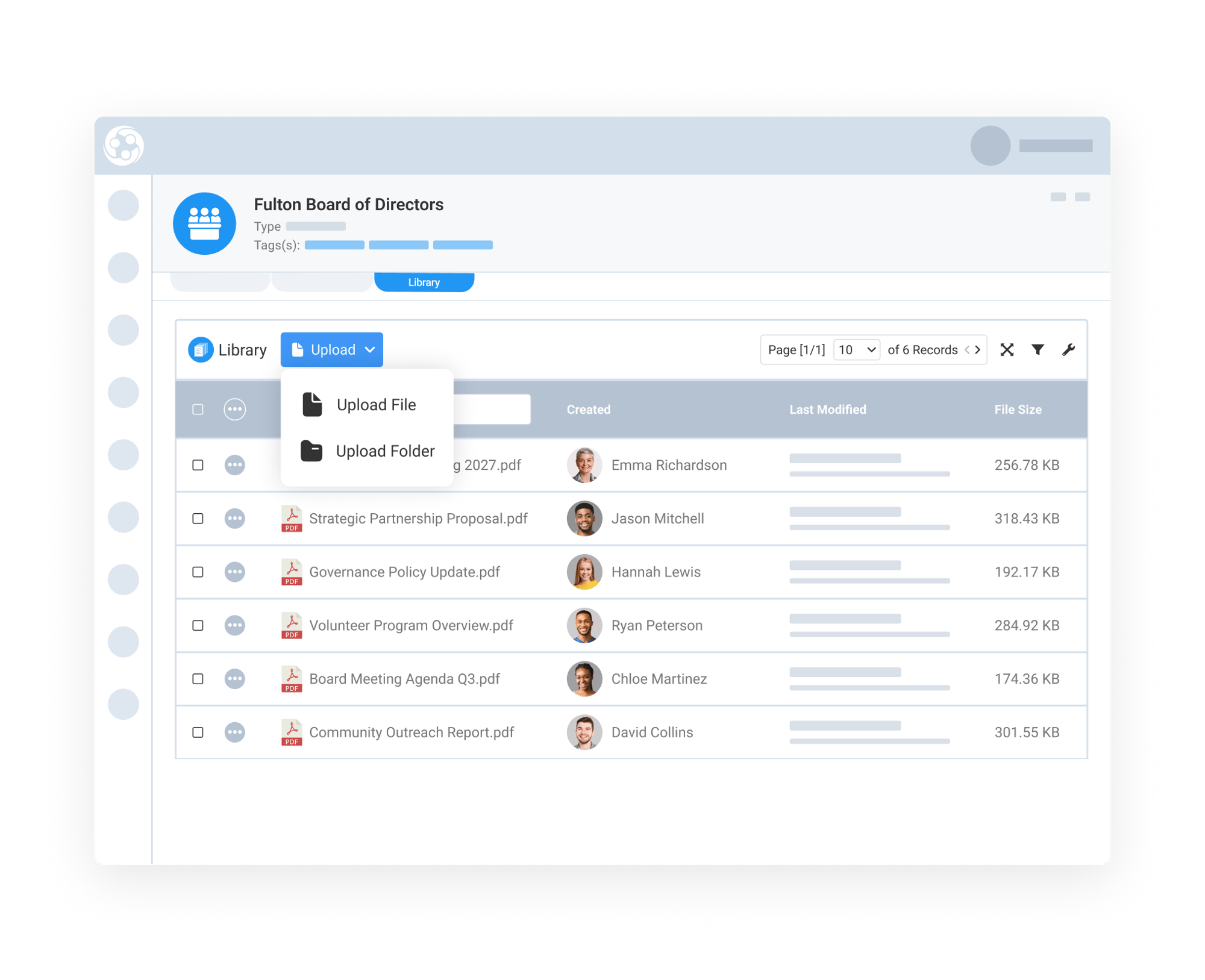 Keep Committee Materials Organized and Accessible