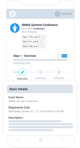 Kickoff event registration right