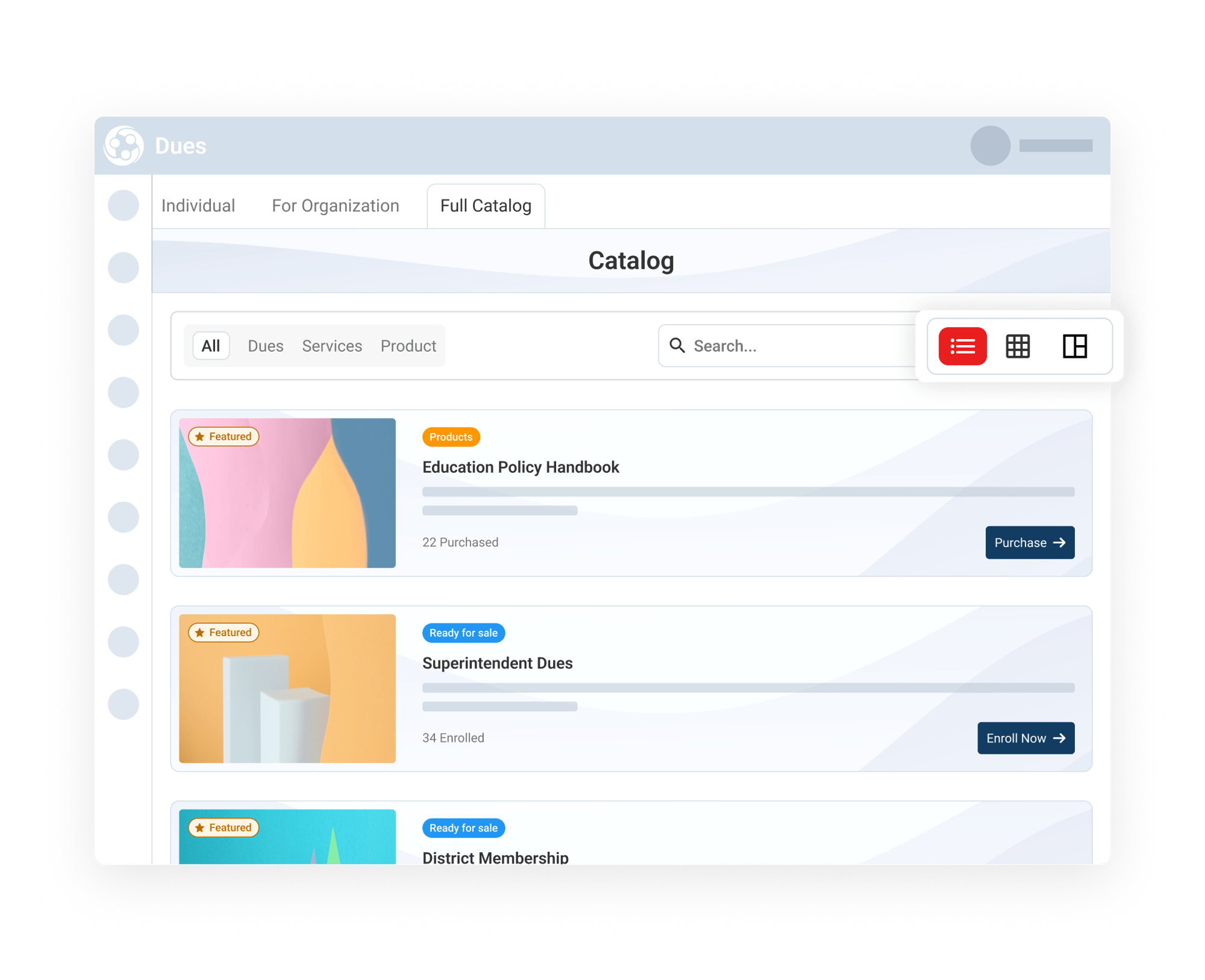 Make It Easy to Search and View Offerings