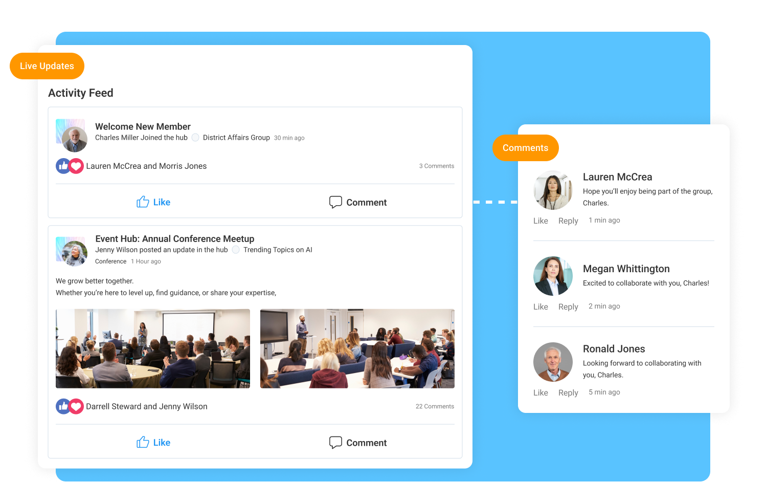 Make It Effortless to Stay Informed and Join the Conversation