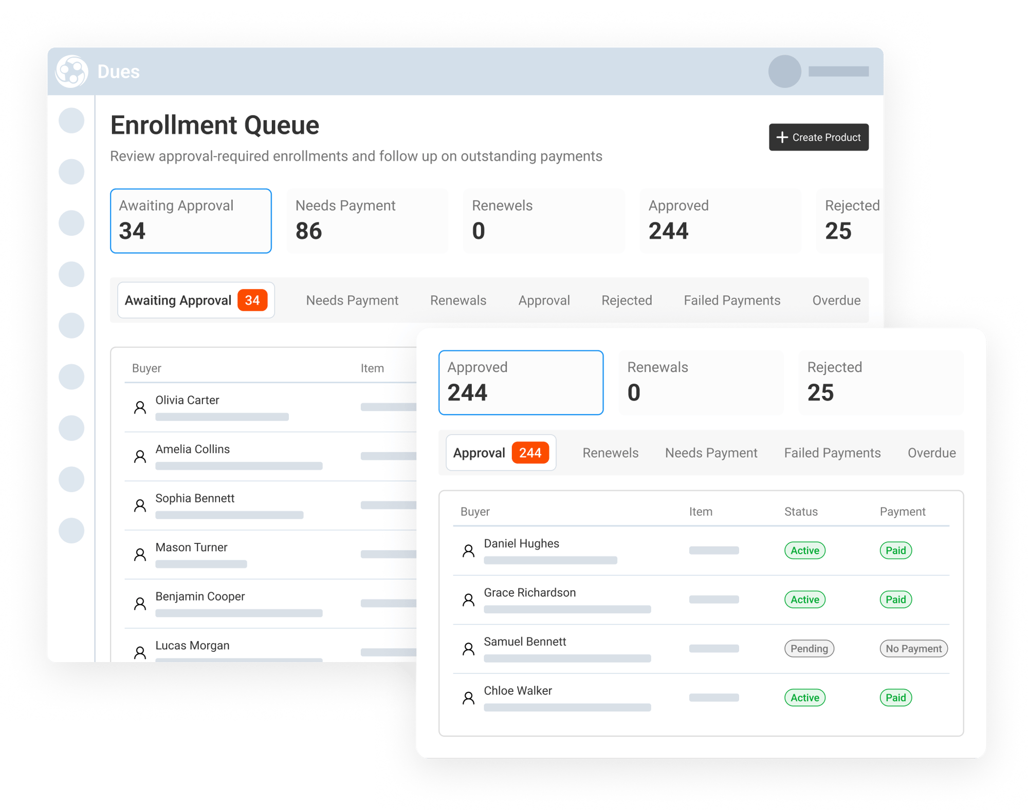 Monitor Enrollment Status at a Glance