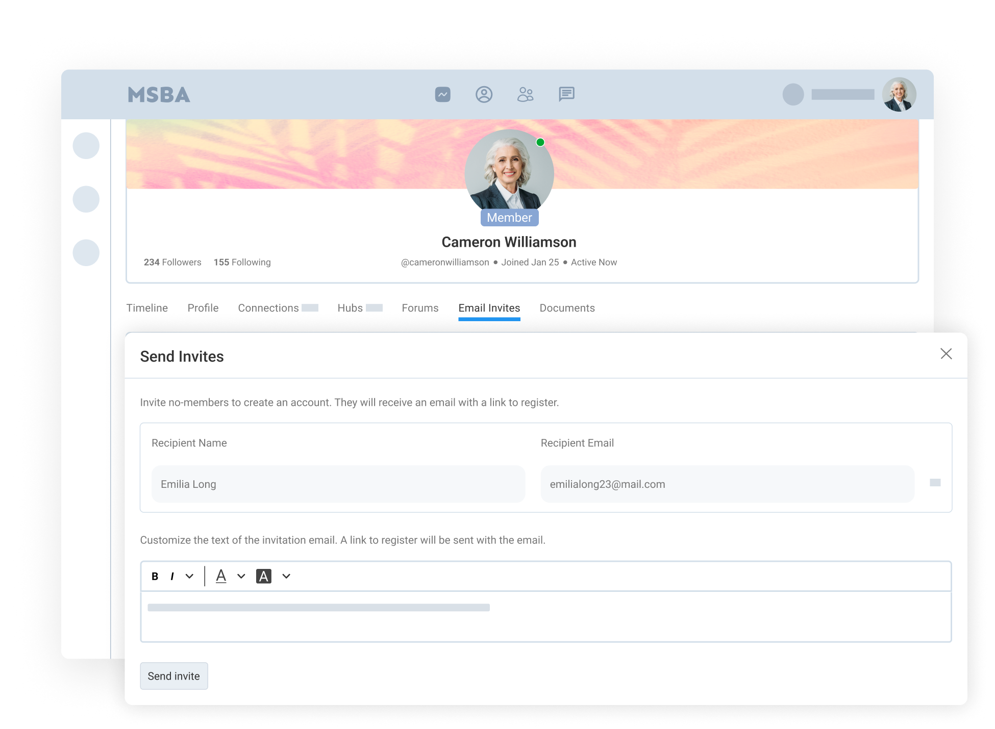 Personalized Look and Community Growth Tools