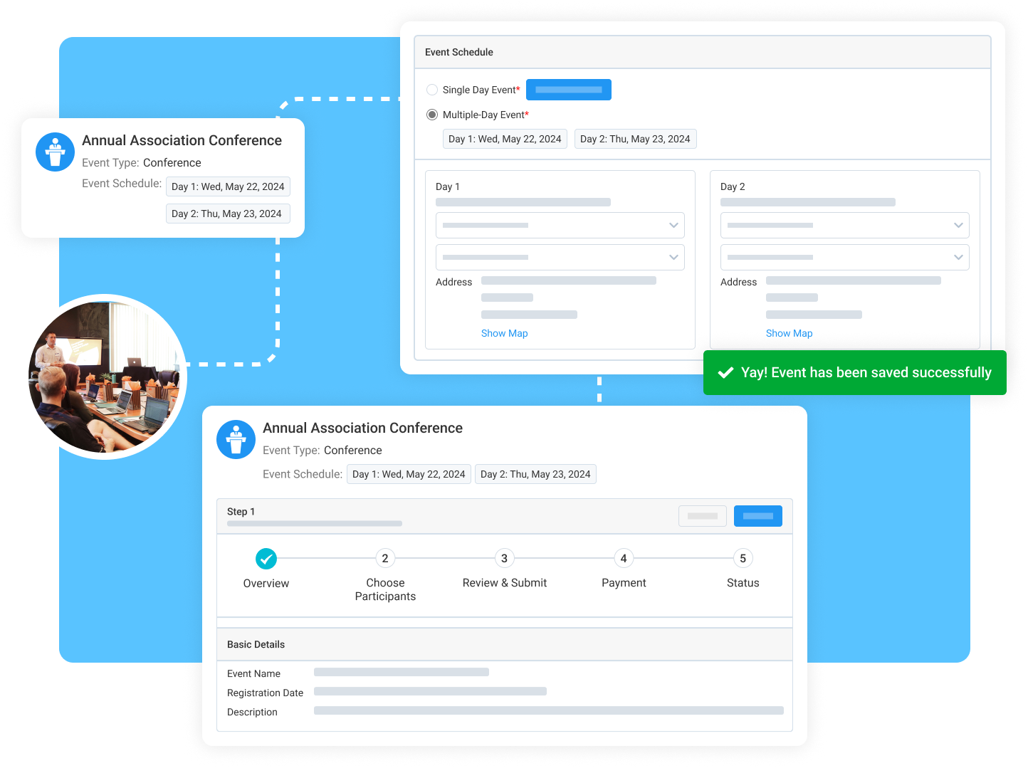 Plan and setup your event in detail-1