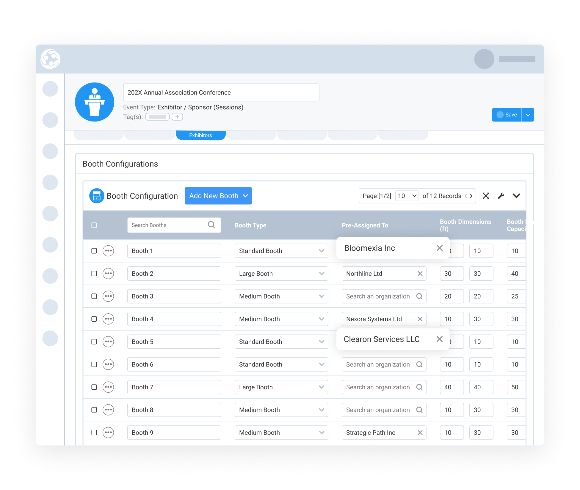 Reserve Booths in Advance with Pre-Assignments-1