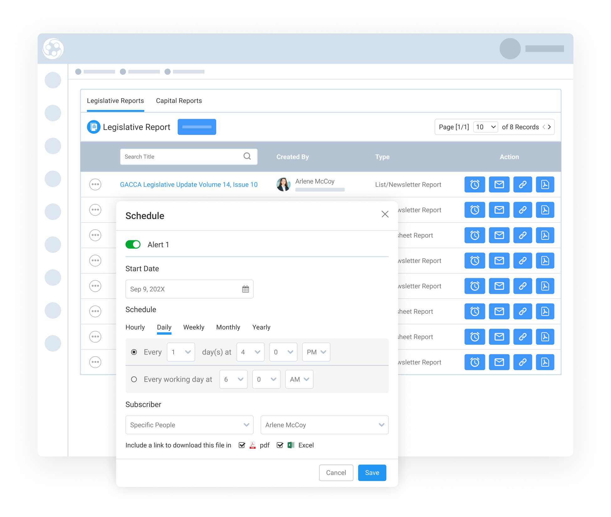 Send the Right Reports to the Right People, Right on Time