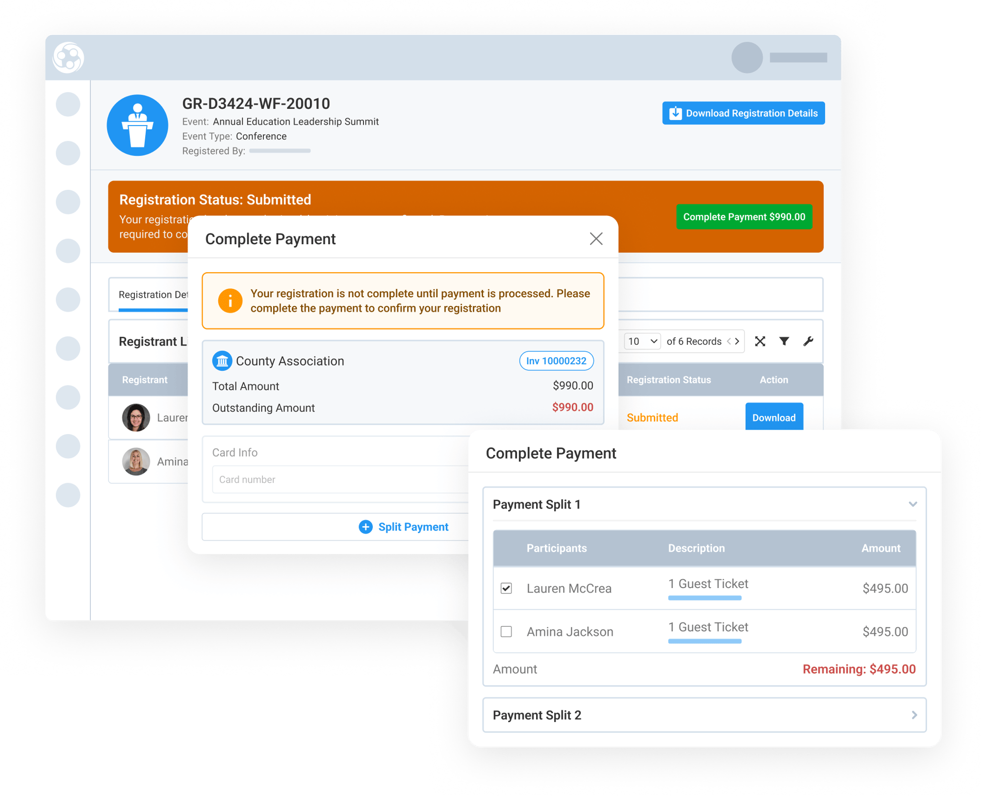 Split One Invoice by Line Item